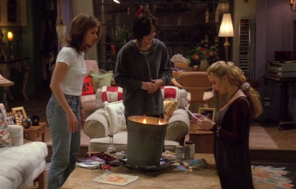 Friends Season 1 Monica, Rachel and Phoebe