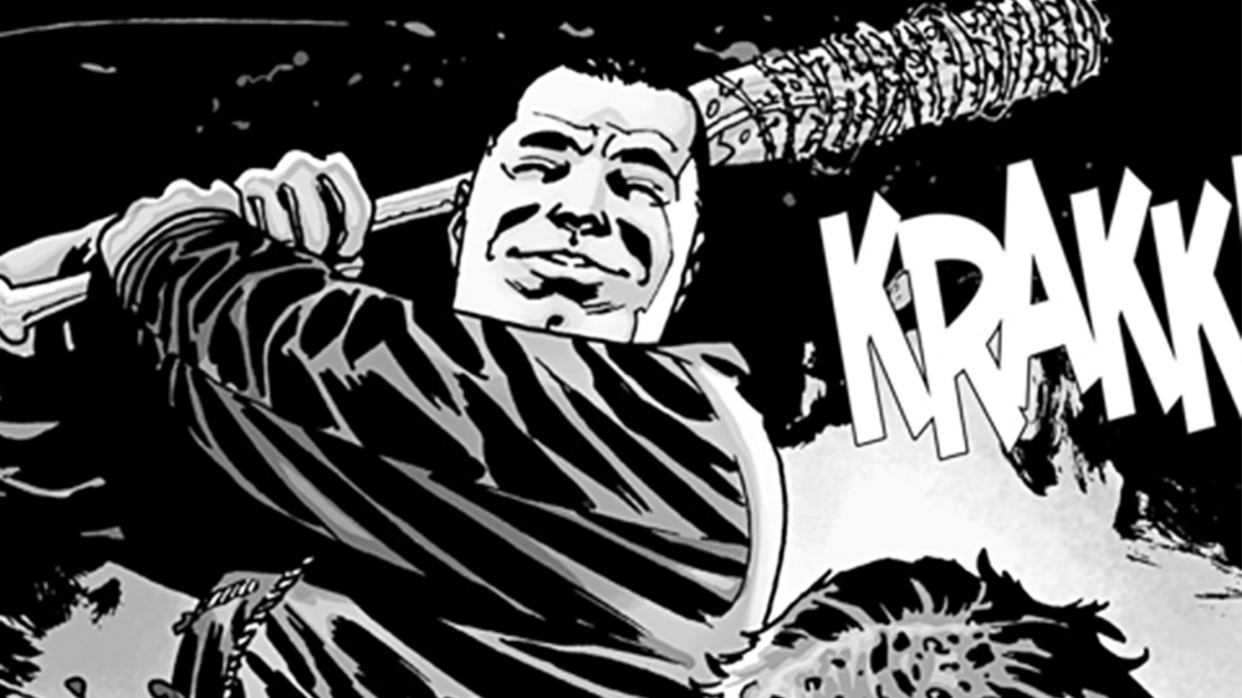 Walking Dead Page to Screen-Negan