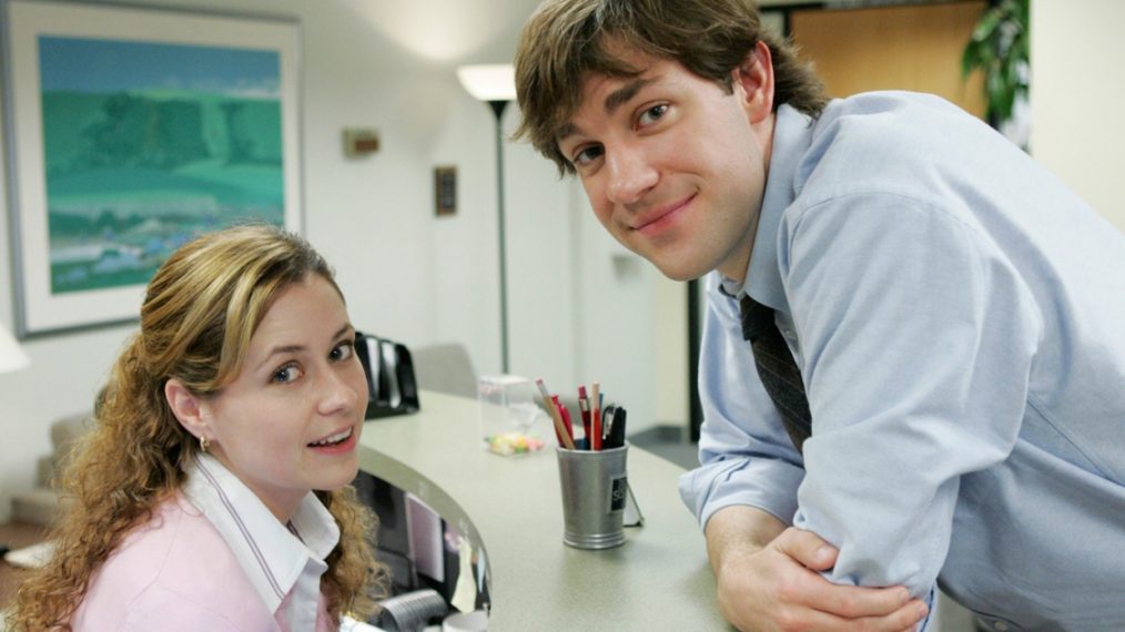 The Office - Pam (Jenna Fischer) and Jim (John Krasinski)