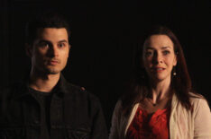 The Vampire Diaries - Michael Malarkey and Annie Wersching
