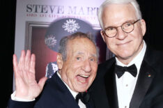 Mel Brooks and honoree Steve Martin attend the after party for the 2015 AFI Life Achievement Award Gala Tribute Honoring Steve Martin