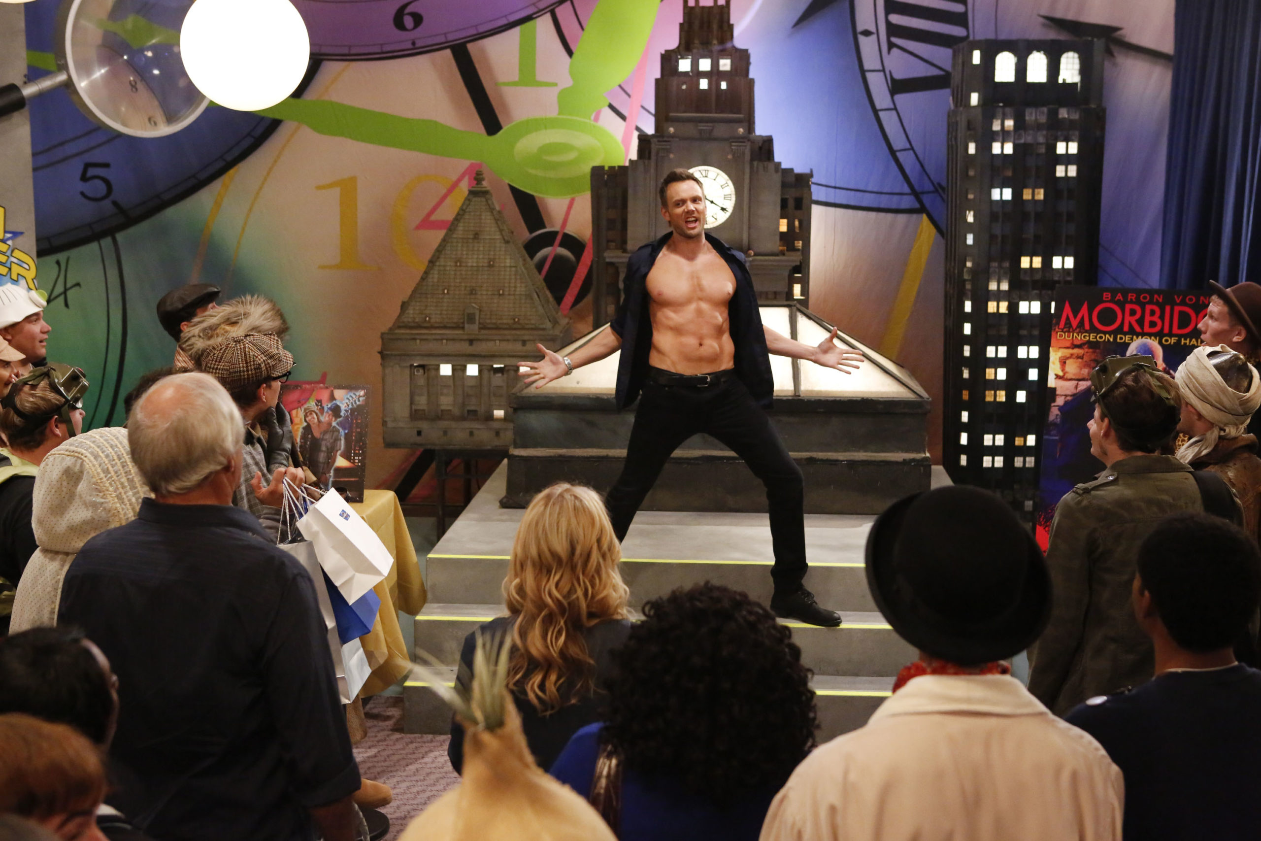 Joel McHale as Jeff Winger in Community - Season 4 - 'Conventions of Space and Time'