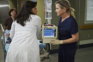 GREY'S ANATOMY - "You're My Home" - As the doctors continue to tackle an unfathomable crisis, they are reminded of what is important and brought closer together, on the season finale "Grey's Anatomy," THURSDAY, MAY 14 (8:00-9:00 p.m., ET) on the ABC Television Network. (ABC/ SARA RAMIREZ, JESSICA CAPSHAW