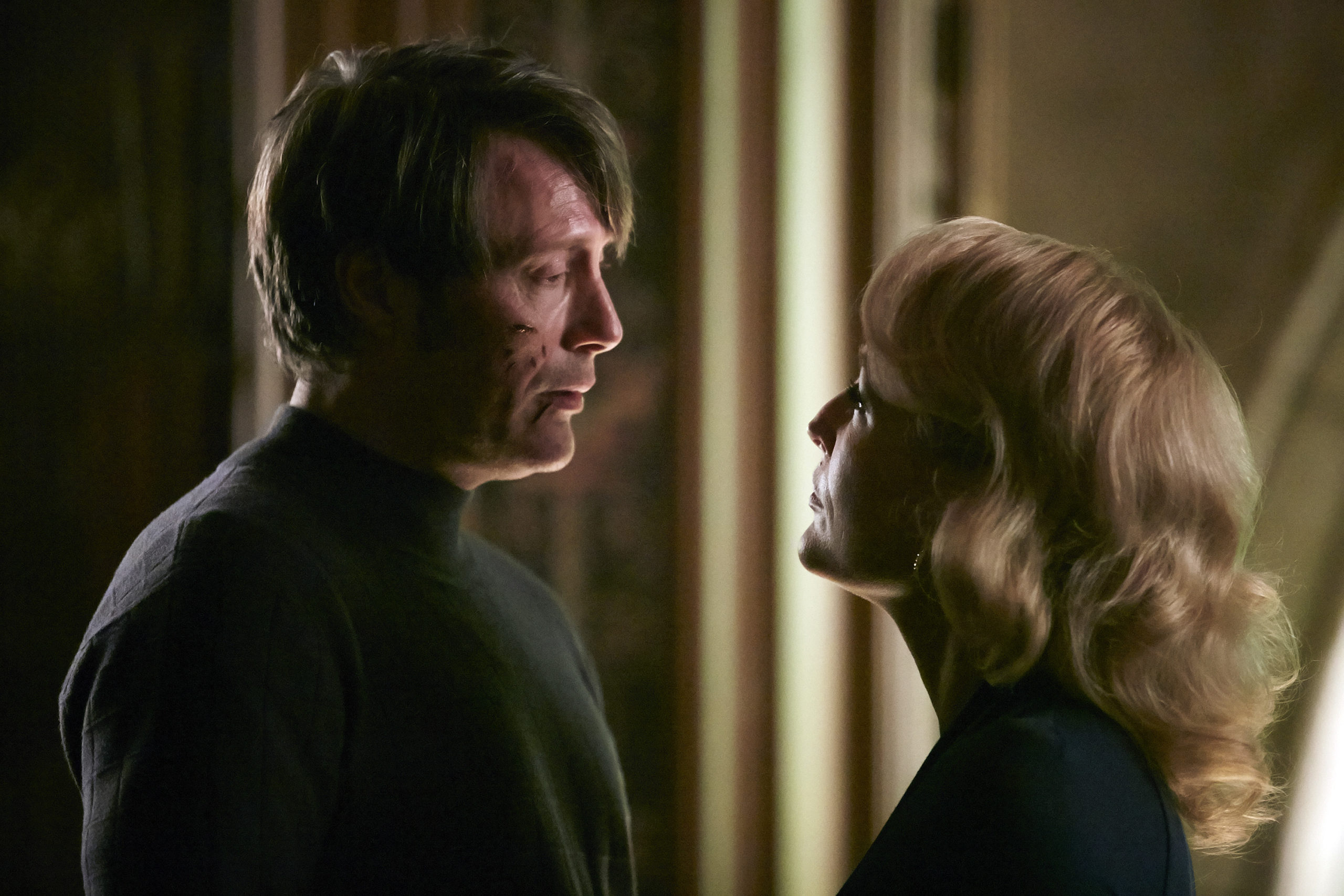 Hannibal - Season 3 - Mads Mikkelsen as Hannibal Lecter, Gillian Anderson as Bedelia Du Maurier