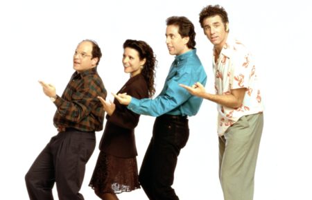 SEINFELD, Jason Alexander, Julia Louis-Dreyfus, Jerry Seinfeld, Michael Richards, Season 6, 1990 - 1