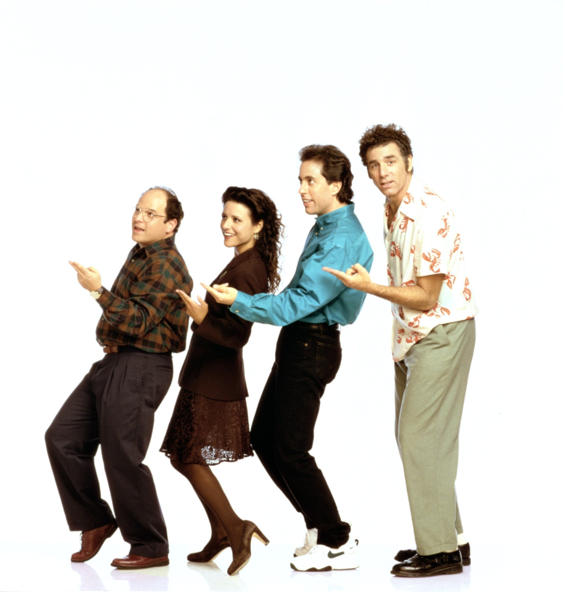 Seinfeld, Season 6 - Jason Alexander, Julia Louis-Dreyfus, Jerry Seinfeld, Michael Richards