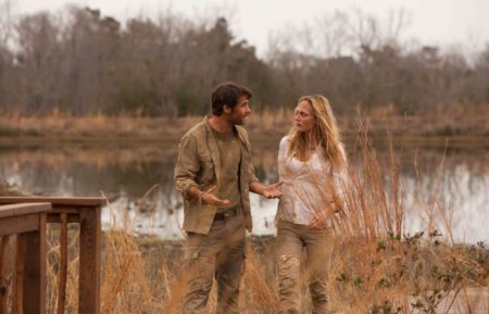 Zoo - James Wolk as Jackson Oz and Nora Arnezeder as Chloe Tousignant - 'First Blood'