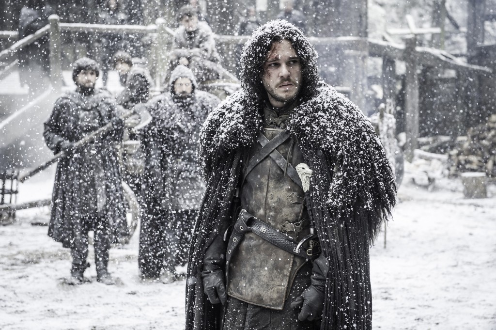 GAME OF THRONES 49 (season 5, episode 9): John Bradley, Kit Harington. photo:  