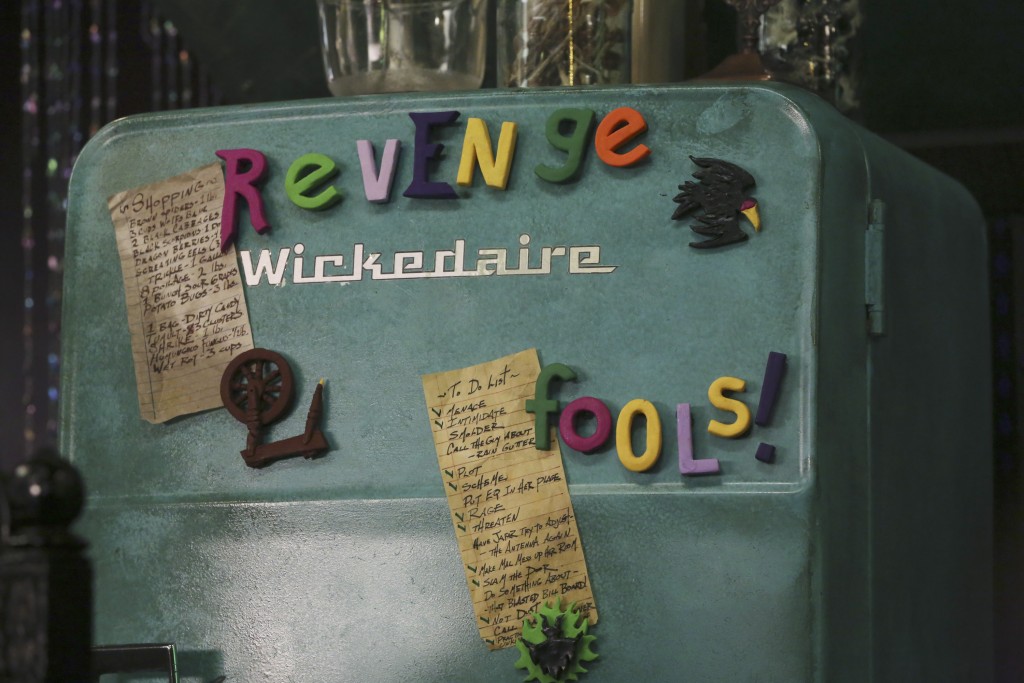 Maleficent's fridge on Disney's Descendants