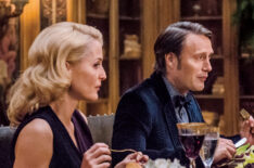 Hannibal - 'Secondo' - Gillian Anderson as Bedelia Du Maurier, Mads Mikkelsen as Hannibal Lecter