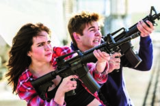 Sharknado 3: Oh Hell No! - Ryan Newman as Claudia Shepard, Jack Griffo as Billy