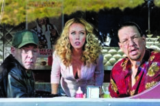 Sharknado 3: Oh Hell No! - Teller as Major Caissier, Kendra Wilkinson as Flo, Penn Jillette as NASA Lieutenant Colonel Stylo