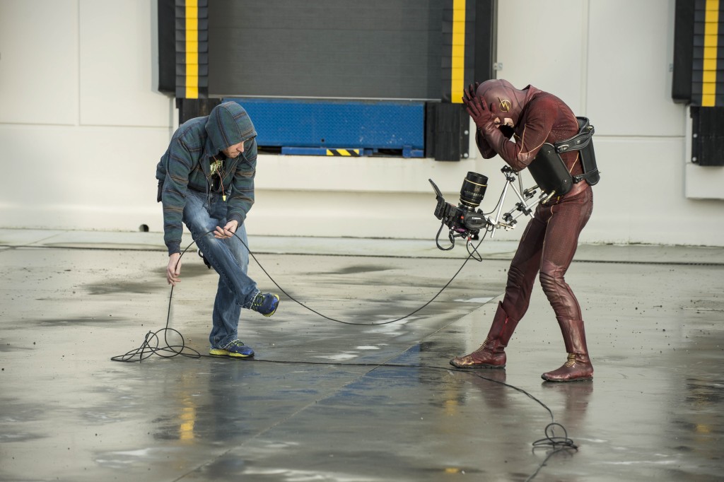 The Flash': Setting the Right Speed Behind the Scenes (PHOTOS)