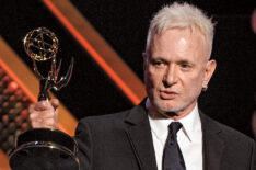 Anthony Geary accepts the award for Actor in a Drama Series on the 42nd Annual Daytime Emmy Awards