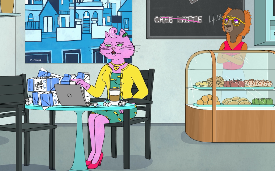 Cats - BoJack-211-Milk-Latte