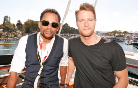 Hill Harper and Jake McDorman