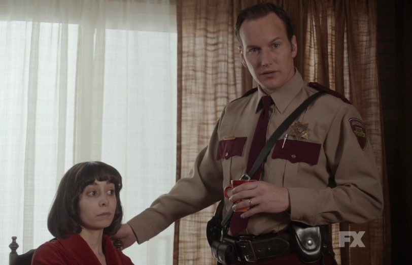 Fargo Season 2 - Cristin Milioti and Patrick Wilson