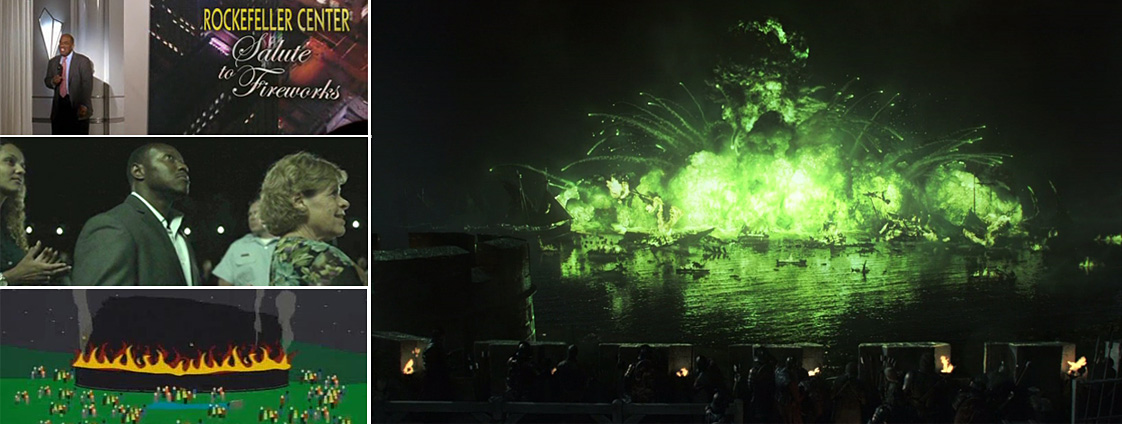 8 Times Fireworks Made TV a Spectacle