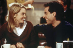 Alexandra Wentworth as Sheila, Jerry Seinfeld as himself - 'The Soup Nazi'