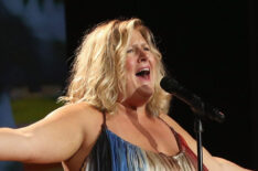 Bridget Everett performs on stage at TrevorLIVE New York honoring Sir Ian McKellen