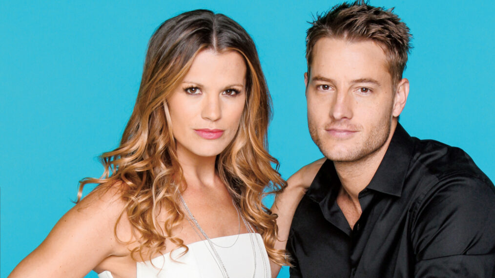 Melissa Claire Egan and Justin Hartley