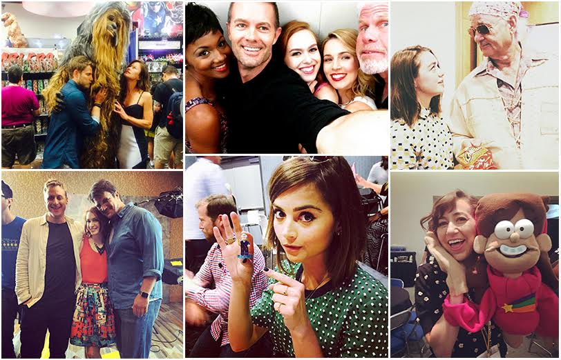 9 TV Stars Who Can't Resist Instagram at Comic-Con