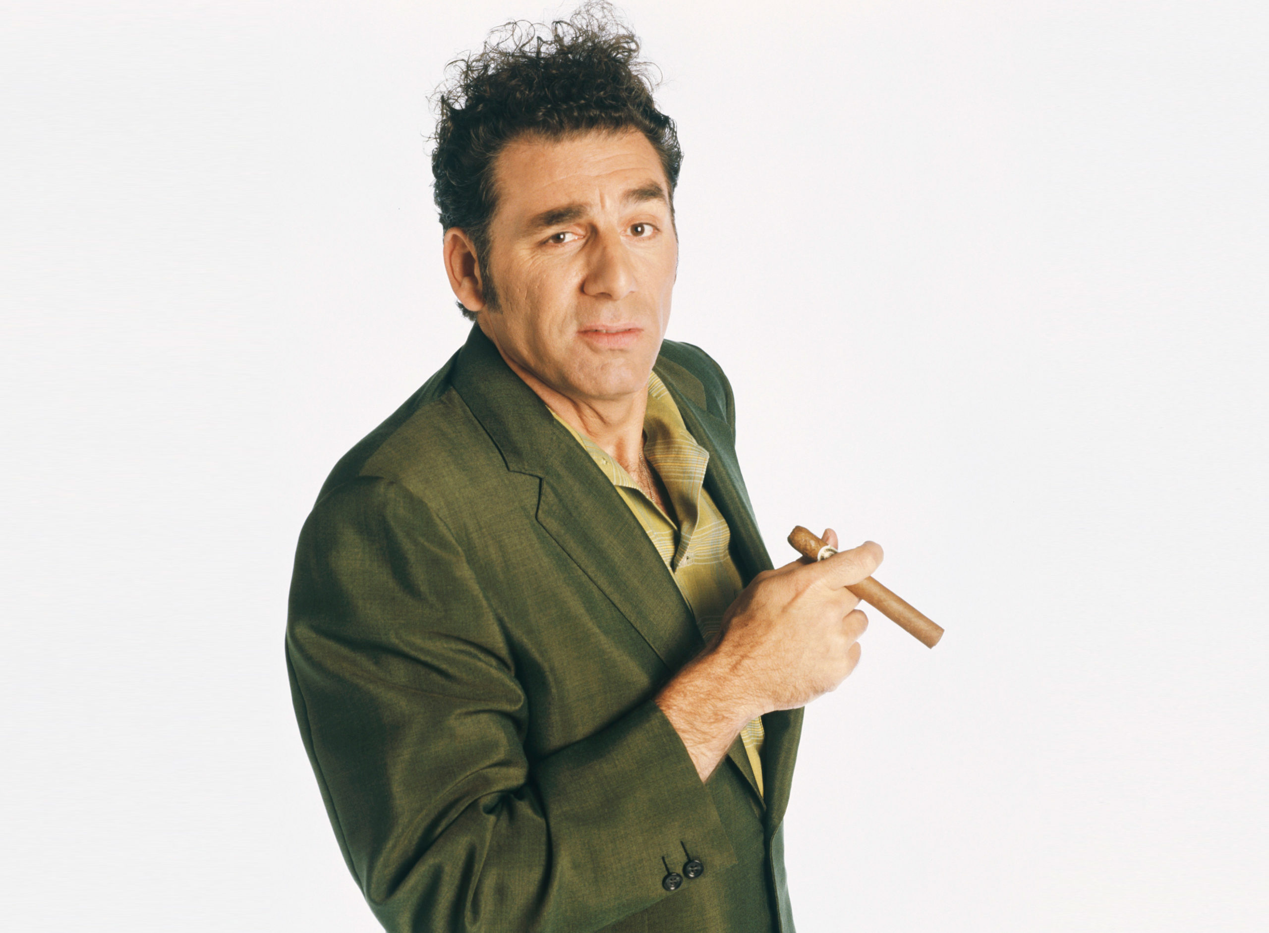 Michael Richards as Cosmo Kramer on Seinfeld