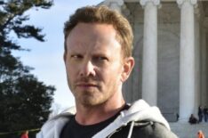 Ian Ziering as Fin Shepard in Sharknado 3: Oh Hell No - 2015