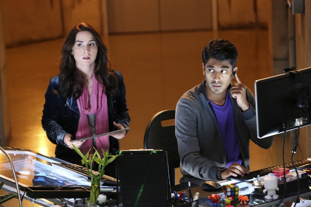 STITCHERS - "Fire In The Hole" - The Stitchers team is exposed to a deadly virus in an all-new episode of "Stitchers," airing Tuesday, July 21, 2015 at 9:00PM ET/PT on ABC Family. (ABC Family/Adam Taylor) ALLISON SCAGLIOTTI, RITESH RAJAN