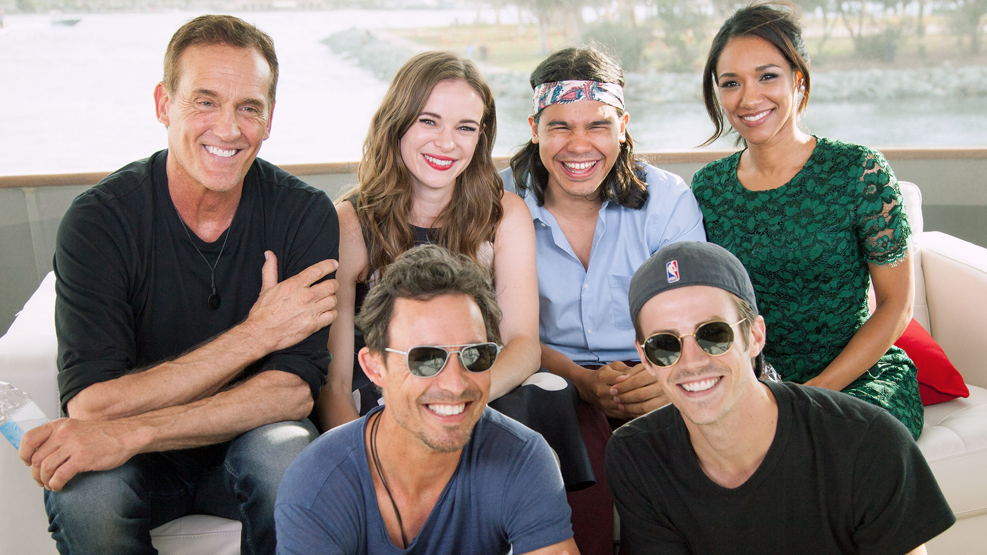 The Flash cast at Comic-Con