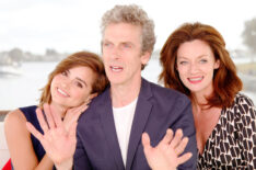 Doctor Who - Jenna Coleman, Peter Capaldi, and Michelle Gomez