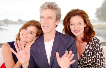 Doctor Who - Jenna Coleman, Peter Capaldi, and Michelle Gomez