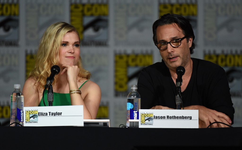 Eliza Taylor and Jason Rothenberg