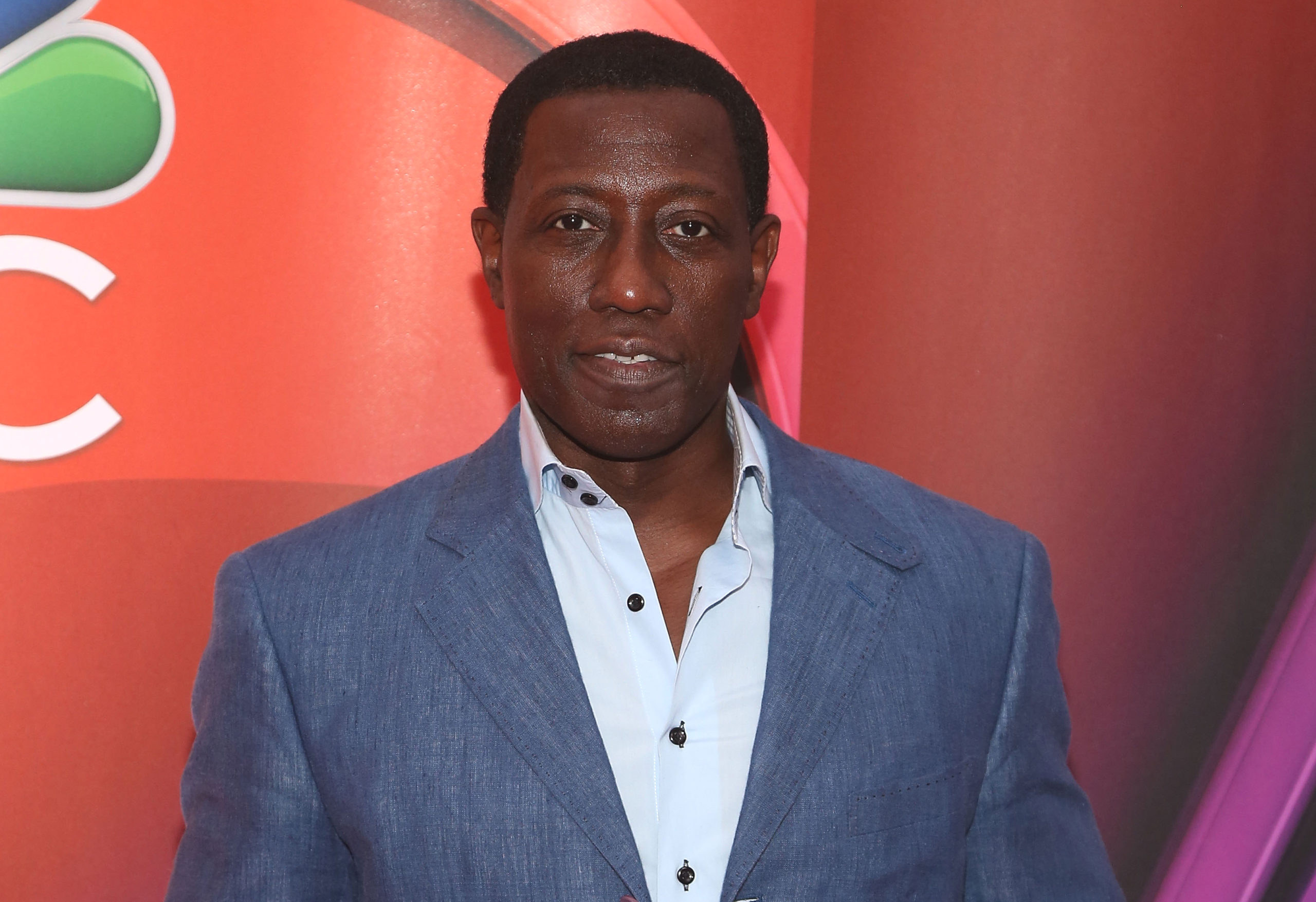 Wesley Snipes attends the 2015 NBC Upfront Presentation