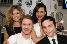Gotham cast at Comic-Con: Erin Richards, Ben McKenzie, Morena Baccarin and Robin Lord Taylor