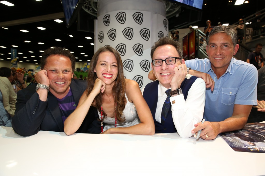 The Person of Interest - Kevin Chapman, Amy Acker, Michael Emerson, and Jim Caviezel