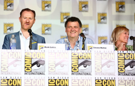 Mark Gatiss, Steven Moffat, Sue Vertue