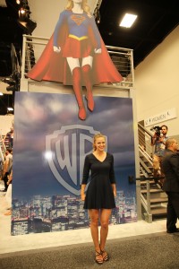 Melissa Benoist of Supergirl at Comic-Con