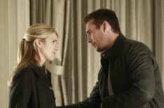 Lily Rabe and Barry Sloane in The Whispers - 'Traveller in the Dark'