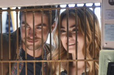 Chace Crawford and Rebecca Rittenhouse in Blood & Oil
