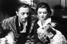 William Powell and Myrna Loy with Asta the dog in The Thin Man, 1934