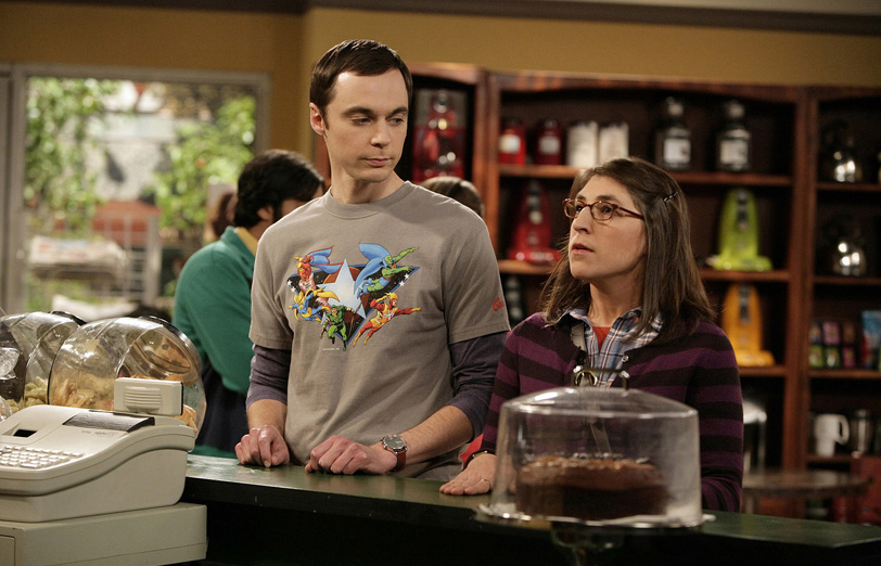 The Big Bang Theory Sheldon and Amy