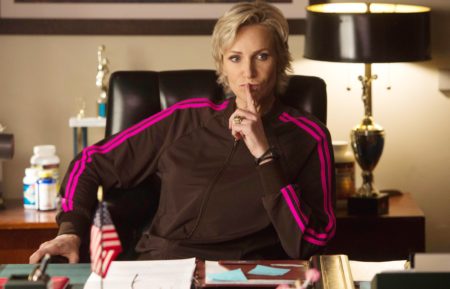 Jane Lynch as Sue Sylvester in Glee