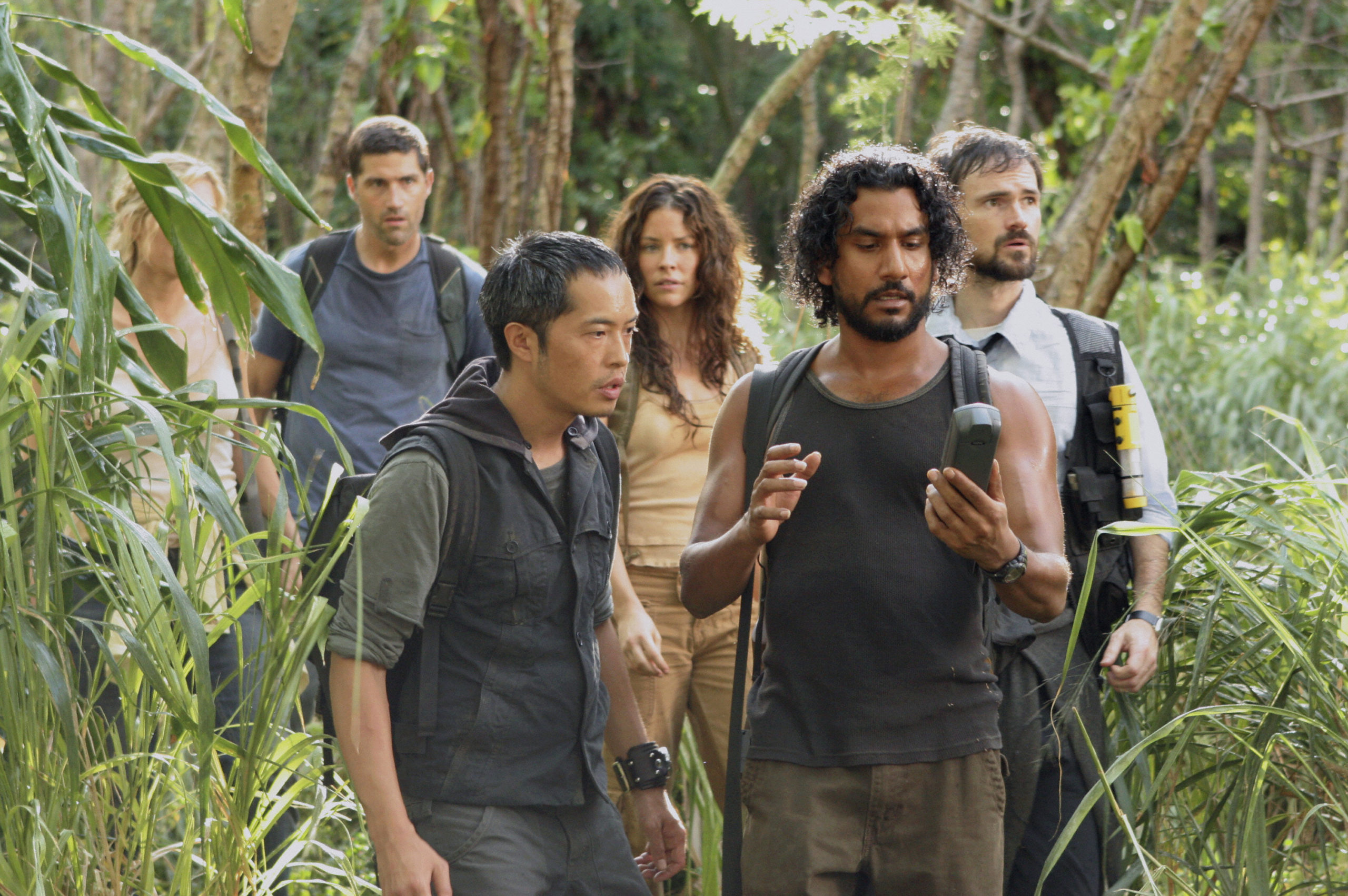 Lost - 'Confirmed Dead' - Elizabeth Mitchell, Matthew Fox, Ken Leung, Evangeline Lilly, Naveen Andrews, Jeremy Davies