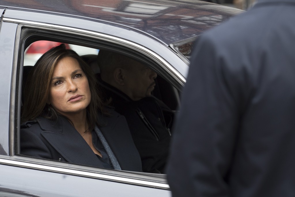 LAW & ORDER: SPECIAL VICTIMS UNIT -- Episode 1622 "Parent's Nightmare" -- Pictured: Mariska Hargitay as Detective Olivia Benson -- (Photo by: Michael Parmlee/NBC)
