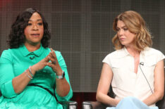 Shonda Rhimes and Ellen Pompeo at TCA