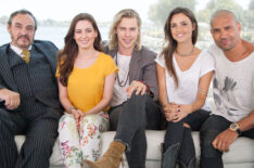 The cast of The Shannara Chronicles - John Rhys-Davies, Ivana Baquero, Austin Butler, Poppy Drayton, Manu Bennett