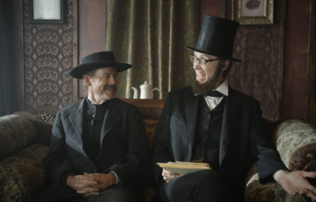 Drunk History - Season 3 - Greg Kinnear as Thaddeus Lowe and Stephen Merchant as President Lincoln