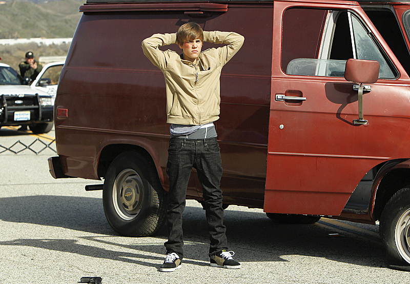 Justin Bieber as troubled teen Jason McCann in CSI: Crime Scene Investigation - 'Targets of Obsessions'