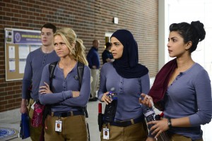 QUANTICO - A diverse group of recruits has arrived at the FBI Quantico Base for training. They are the best, the brightest and the most vetted, so it seems impossible that one of them is suspected of masterminding the biggest attack on New York City since 9/11. (ABC/Guy D'Alema) BRIAN J. SMITH, JOHANNA BRADDY, YASMINE AL MASSRI, PRIYANKA CHOPRA